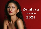 Zendaya 2024 Calendar Printable - Etsy