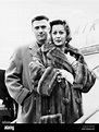 Laurence Harvey, left, and his first wife, actress Margaret Leighton ...