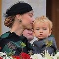 Beatrice Borromeo and Francesco Casiraghi (17 months old) attend Monaco ...