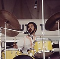 Drummer Tony Williams performs on stage at the Newport Jazz Festival ...