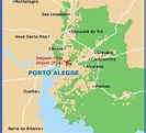 Porto Alegre Map Tourist Attractions - Map - Travel - Holiday - Vacations