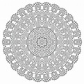 40+ Difficult Mandala Coloring Pages For Adults