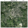 Aerial Photography Map of Barberton, OH Ohio
