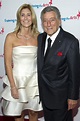 Tony Bennett and his wife Susan Crow attend Tony's 85th ...