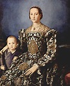 Angelo Bronzino: Porträt der Eleonora da Toledo und ihres Sohnes ...