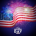 Happy Independence Day of the USA Illustration 345768 Vector Art at ...