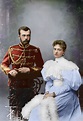 Emperor Nicholas & Empress Alexandra | Czar nicolau ii, Império russo ...
