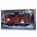 TECLADO GAMER FRANTIC USB LED, MIC K713, MICRONICS – Inka Store