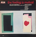 Helen Merrill Together With Dick Katz – The Feeling Is Mutual (1967 ...