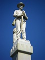 Confederate Memorial Statue Facing South Moultrie GA Colquitt County ...