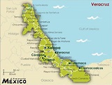 Mapa de Veracruz Político Región | Mapa Político Ciudad Región ...