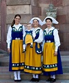 Swedish Royal Family in Traditional Folk Costume