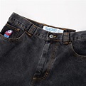Polar Skate Co. Big Boy Shorts (Washed Black) - POL-SP21-BIGBOYSHORT ...