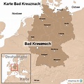StepMap - Karte Bad Kreuznach - Landkarte für Deutschland
