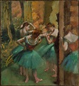 Edgar Degas : Danseuses en rose et vert