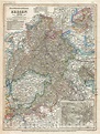 Historic Map : Meyer Map of The Electorate of Hesse, Germany, 1849 ...
