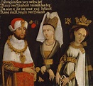 Ludwig II. (Der Strenge) von Bayern, 1229- 1294, mit seinen beiden ...