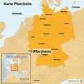 Pforzheim Karte | Karte