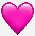 •pink Heart Pinkheart Emoji Emoticon Iphone Iphoneem - Heart Emoji No ...