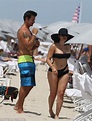 Lorenzo Lamas hits Miami Beach with his bikini-clad wife Shawna Craig ...
