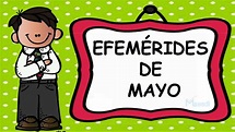 Efemérides del Mes de Mayo PDF ~ DIPLOMAS GAFETES Y MATERIAL EDUCATIVO