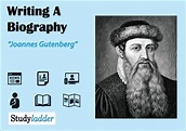 Johannes Gutenberg Biography - Studyladder Interactive Learning Games