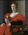 Agnolo Bronzino - "Bildnis einer Dame in Rot" | petra hartl