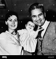 Charles Chaplin, Jr., (right), with his estranged wife, Susan, and ...