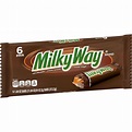 Milky Way Milk Chocolate Candy Bars Bulk Pack - 1.84 oz, (Pack of 6 ...