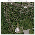 Aerial Photography Map of Oakdale, NY New York