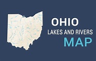 Ohio Lakes and Rivers Map - GIS Geography