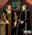 Double-portrait (Marie of Brandenburg-Kulmbach and Christina of Denmark ...