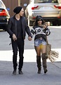 Vanessa Hudgens in Knee Botts with New Boyfriend in Los Angeles ...