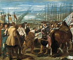 Toma de Breda por las tropas españolas el marqués de Spinola. Velazquez ...