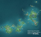 Genshin Impact: mapa da ilha de Inazuma aparece na internet