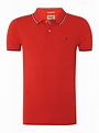 Tommy hilfiger Paddy Plain Slim Fit Polo Shirt in Red for Men | Lyst