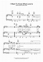 Foreigner "I Want To Know What Love Is" Sheet Music PDF Notes, Chords ...