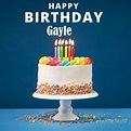 100+ HD Happy Birthday gayle Cake Images And Shayari