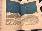 Wind, Sand and Stars by Antoine De Saint Exupery (1939) first edition book