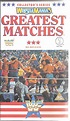 WWF - Wrestlemania's Greatest Matches [VHS] [UK Import]: Amazon.de: DVD ...