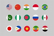 10+ Outstanding Country Flag Icon Sets – Creatisimo