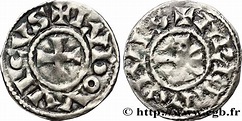 LOUIS THE BLIND, KING OF PROVENCE Denier bca_343249 Carolingian coins