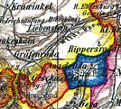 Übersichts-Karte von Thüringen, 1864 - Historische Landkarten ...