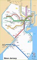 New Jersey transit map - Ontheworldmap.com
