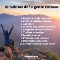 Consejos Empoweringrace: 10 hábitos de la gente exitosa | Gente exitosa ...