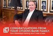 THE CITIZENS BANK CEO GREG MCKEE APPOINTED CHAIRMAN OF THE MISSISSIPPI ...