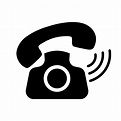 icône de téléphone symbole d'icône de téléphone pour l'application et ...