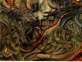 Umberto Boccioni, Los estados del alma, los adioses, 1911, óleo sobre ...
