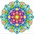 Pin de Gina Herrera en mandalas | Mandalas de colores, Mandala art ...