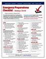 72hr kit emergency checklist Emergency Preparedness Checklist, 72 Hour ...
